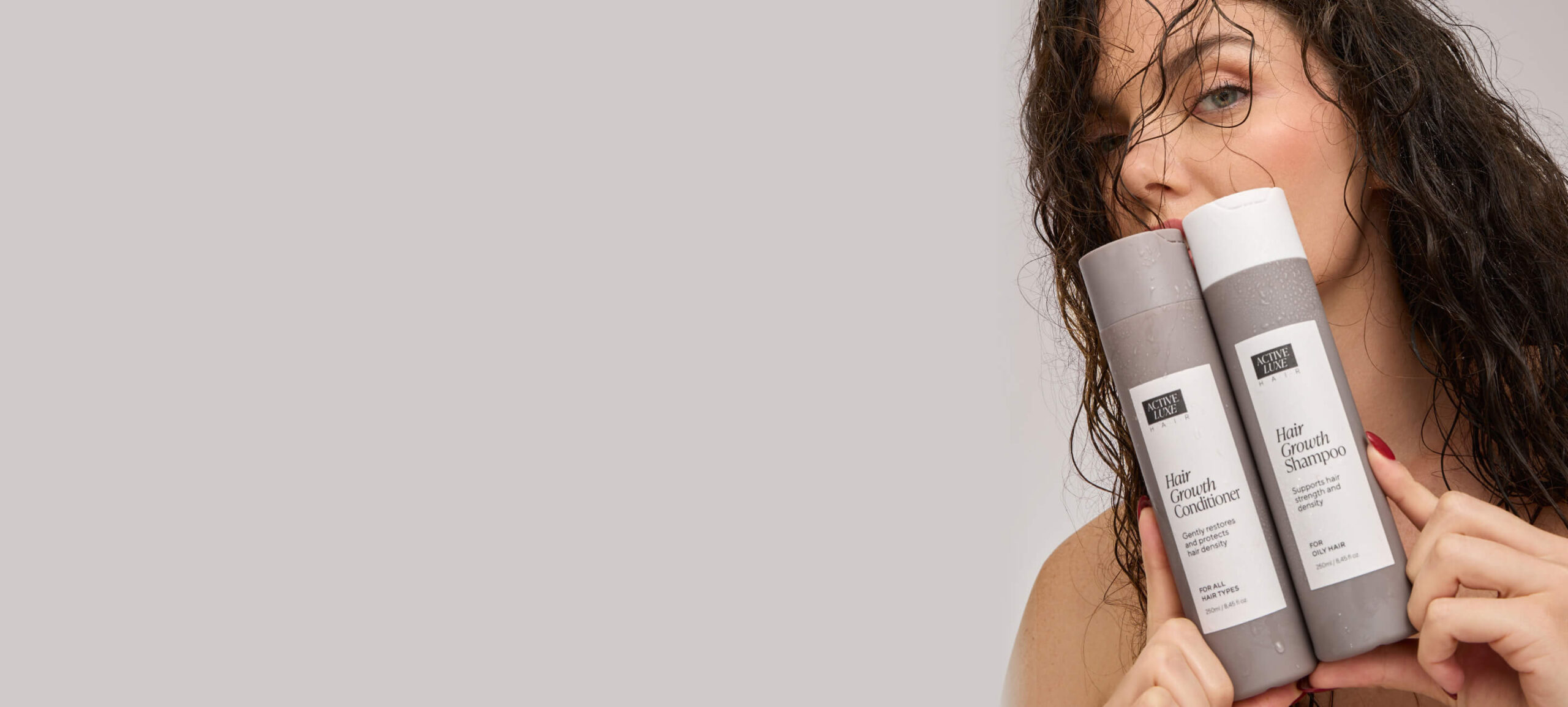 Set za rast las Active Luxe homepage banner
