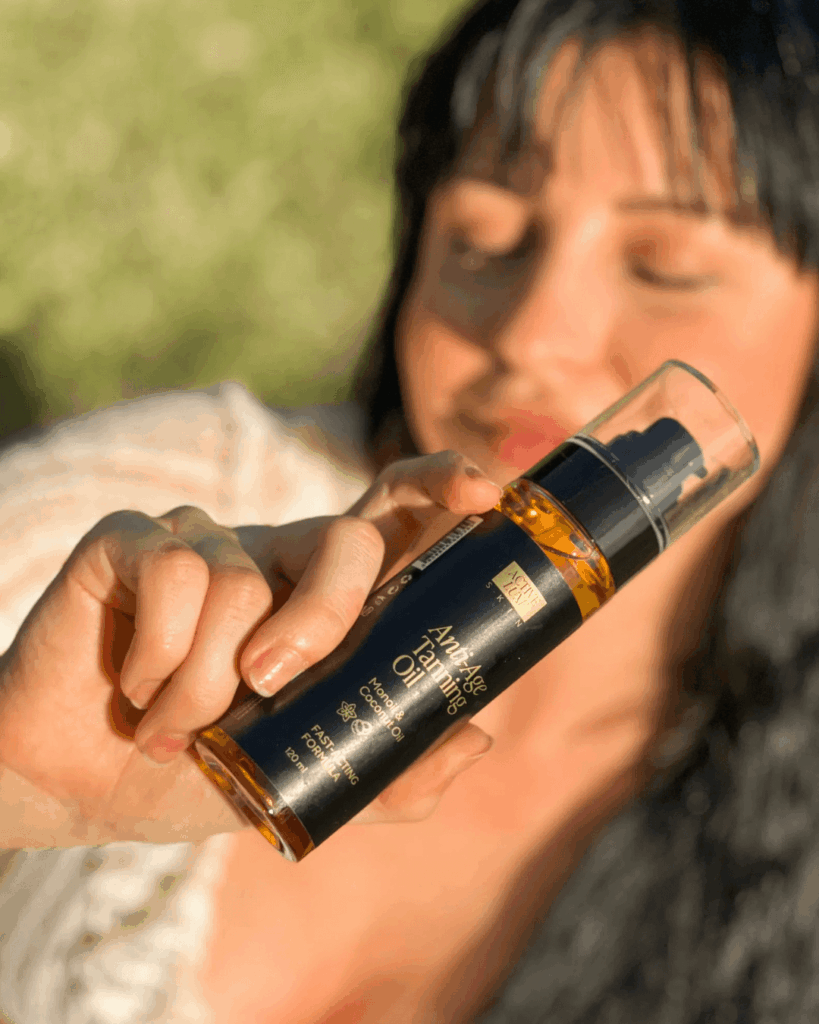 Active Luxe anti-age suho olje za porjavitev