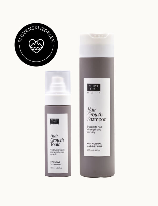 HAIR SOS ROUTINE: tonik in šampon za rast las