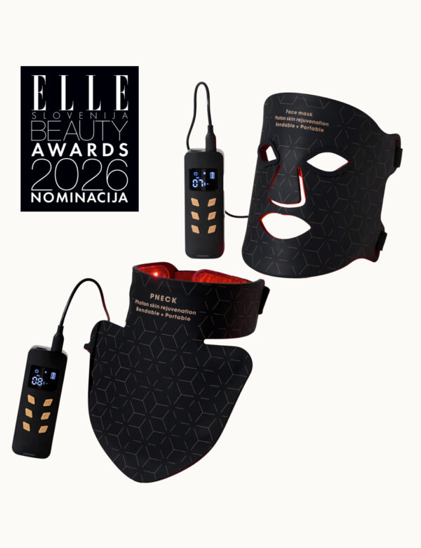 LED Light maska za obraz, vrat in dekolte